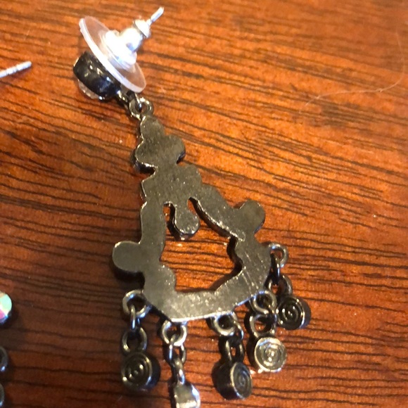 Crystal chandelier earrings - Picture 4 of 4